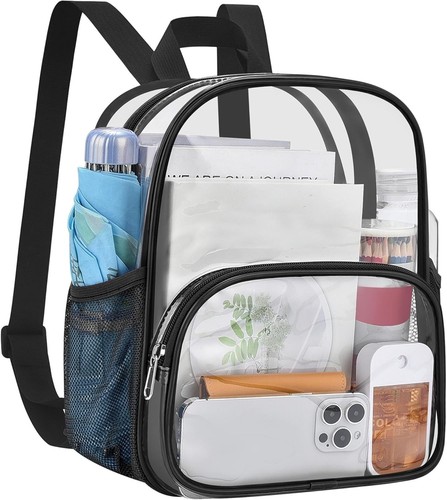 Soimeat clear backpack - clear, heavy