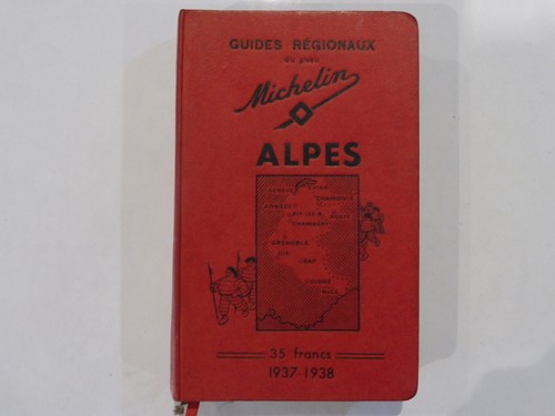 Ancien guide michelin - ancien, regions