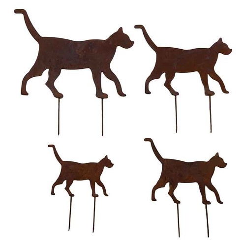 Ensemble piquets jardin chat - piquets,