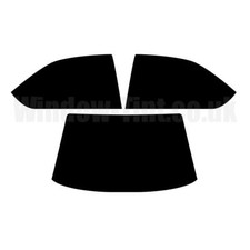 Vitre Teintée Pré Découpée pour Chrysler Neon 4-door Saloon 1994-99 5% Limo Noir