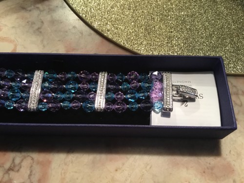 Bracelet pierres swarovski - bracelet,