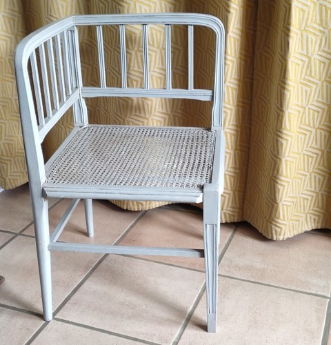 Chaise coin cannée - de,