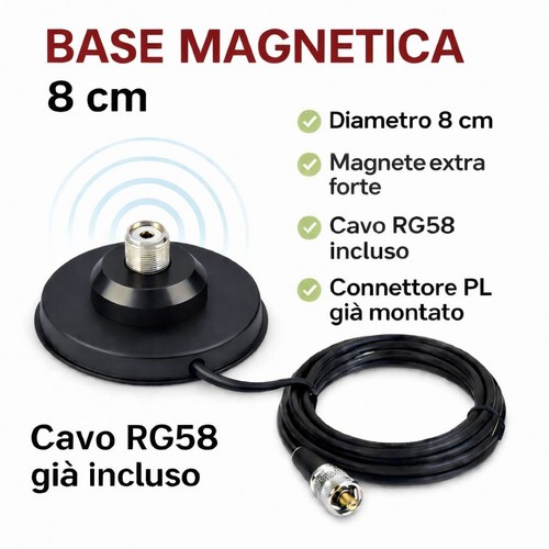 Base magnétique ultra forte - magnétique,