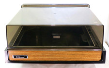 GARRARD 440M TURNTABLE PLINTH WITH LID - No Player See Description - XLNT
