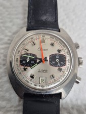 Chronographe Mécanique Vintage CERNOS Calibre Valjoux 7734 Dateuse 17 Rubis