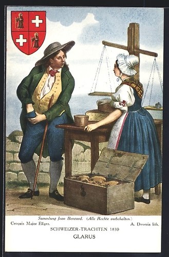 Carte postale fromagère - , et