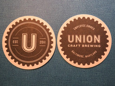 Bière dessous de Verre : Union Artisanat Brassage~ Baltimore, Maryland Est 2011;