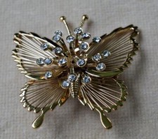 Vintage Signé Monet Doré