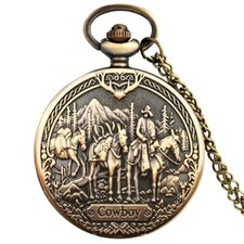 Montre Gousset Far West Cow