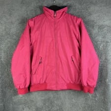 Musto Performance Snugs Womens Fleece Lined Jacket Pink Size 12 Sailing Casual