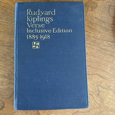 RUDYARD KIPLING'S VERSE INCLUSIVE EDITION 1885-1918