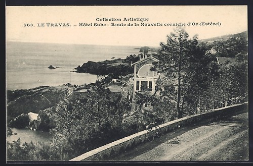 Cpa trayas hôtel - trayas,, sube