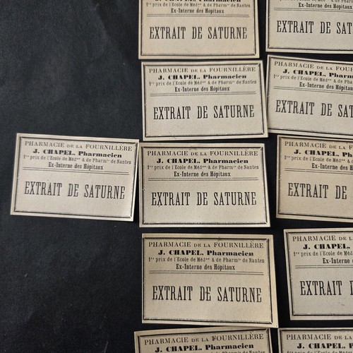Etiquettes pharmacie - 20,