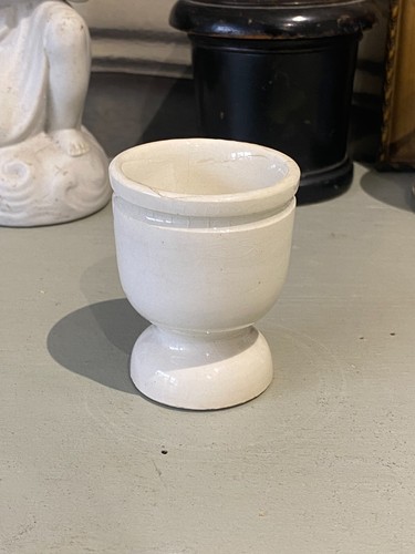 Coquetier porcelaine creil - porcelaine, et