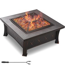 Brasero de jardin avec grille