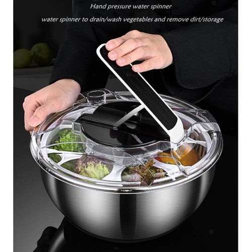 Essoreuse salade acier - essoreuse, en