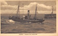 CPA 76 DIEPPE EXIT FROM A TRAWLER