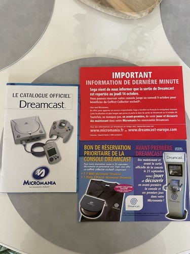 Catalogue officiel dreamcast - officiel,