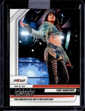 YUKI KAMIFUKU SP 2025 Panini Instant MLW WWE PR:85 #3 Wins Over Rival  ID:143077
