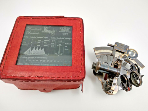 Sextant laiton nautique pour