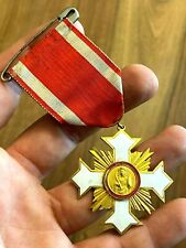 Religious Medal Enamel & Archbishop of Albi & Cross & Decoration 