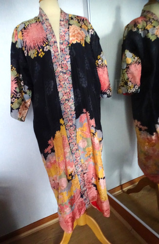 Peignoir kimono années 1920 - peignoir,