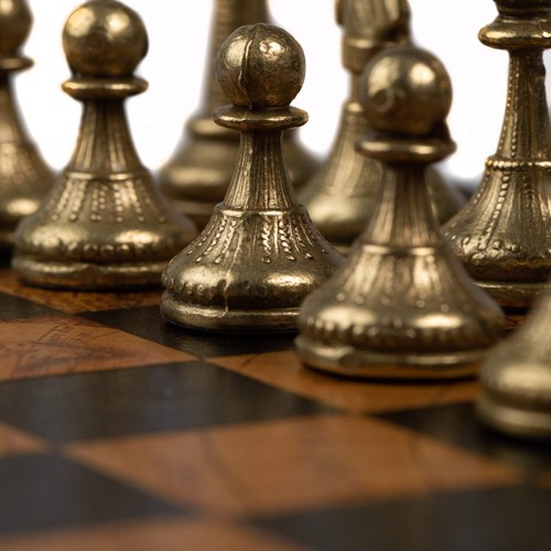 Italfama metal chess set - italfama,