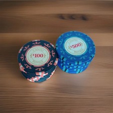 Lot 7 x Jetons Poker 500$