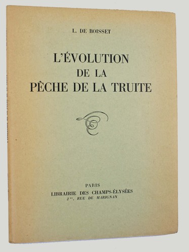 Boisset l évolution de - l, l'évolution