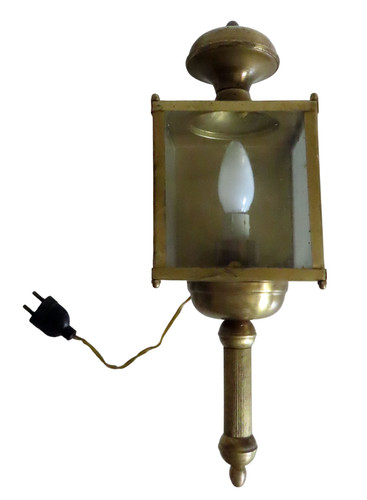 Lanterne fiacre laiton - de,