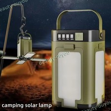 2000mAh Solaire Camping Lumière Pliable Portable Tente Suspension Outdoor Hiking