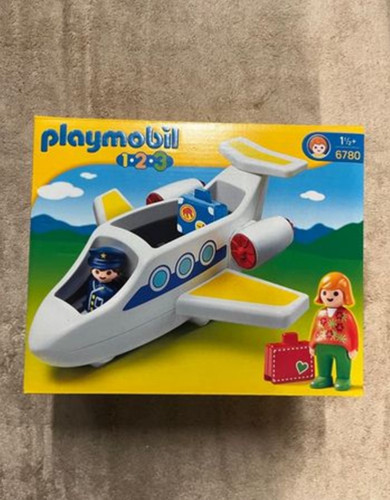 Playmobil 123 avion - playmobil, neuf