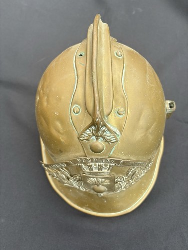 Casque pompier cuivre - de,