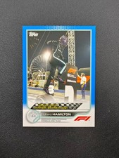 2022 Topps Racing Formula 1 F1 Lewis Hamilton Blue 9/99#151 GZ