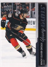 21/22 UD SERIES 2 BENOIT-OLIVIER GROULX YOUNG GUNS RC SP ROOKIE #478