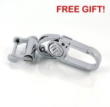ONE PAIR (TWO PIECES) SUZUKI LOGO KEYCHAIN #1234 - FREE GIFT WITH PURCHASE!