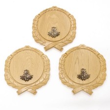 3 X Keilerschilder Sculptés