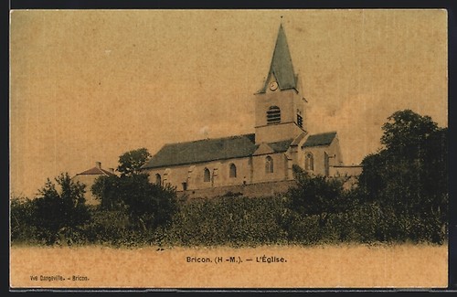 Cpa bricon eglise - cpa,