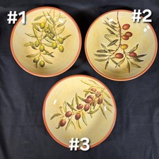 YOU CHOOSE Williams Sonoma Les Oliviers 9.5” Pasta Olive Dish Bowl Portugal