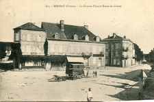 Carte BONNAT La Grande Place