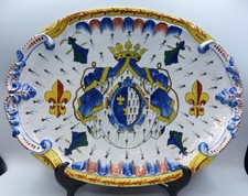 Céramique décorative signée A C (Alcide Chaumeil)