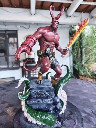 Fan art helboy figurine - art, de