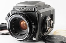 #153 Final Dernier N Mint Zenza Bronica S2 S2A Noir 75mm F/2.8 645 Film Japon