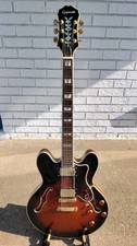 2001 Epiphone Sheraton Tabacco Sunburst w/Gigbag! -LL
