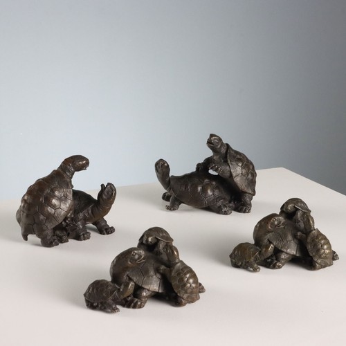 Sculptures modernes tortues - sculptures,