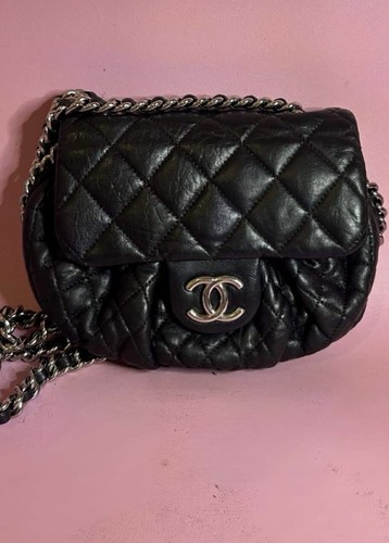Chanel sac bandoulière cuir - chanel,