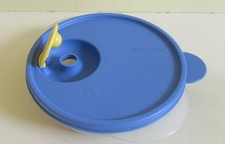 Tupperware rond couvercle bleu 400 ml