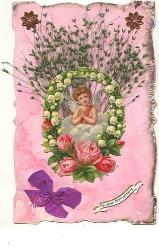 Carte avec relief - avec, chromo