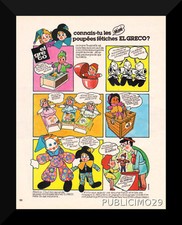 PUB ADVERTISING FEUFOLLETTE CHICK EL GRECO 70's Doll Doll Doll