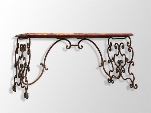 Table basse fer forgé et - table,